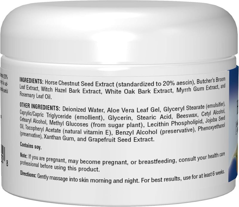 Planetary Herbals Horse Chestnut Cream - 2oz (56.7g) for Vein Appearance and Tissue Tonification - Image 2